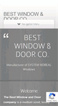 Mobile Screenshot of bestwindowanddoor.com